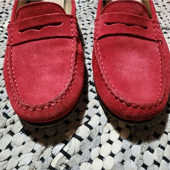 J. Crew 'James' Suede Loafers - Soft Fuchsia - Picture 5 of 14